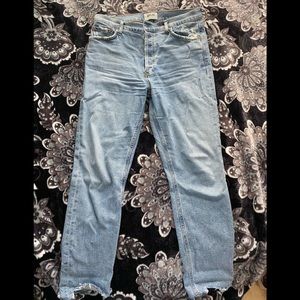 Agolde Nico jeans rooted